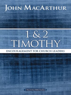 cover image of 1 and 2 Timothy